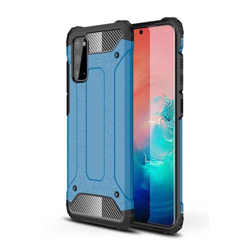 Samsung Galaxy S20 Kılıf Koruyucu Çift Katmanlı Armor Case Siyah Renk