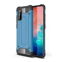 Samsung Galaxy S20 Kılıf Koruyucu Çift Katmanlı Armor Case Siyah Renk