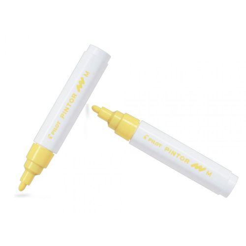 PILOT PİNTOR (M) YUVARLAK UÇ SARI ( İki Adet )