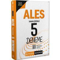 2026 ALES Tamamı Çözümlü 5 Deneme Pegem Yayınları