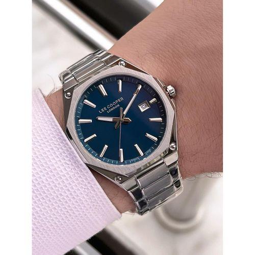 Lee Cooper İtalyan Tasarım Bileklik Hediyeli 2 Yıl Garantili 5 Atm Erkek Kol Saati ELC.08252.390
