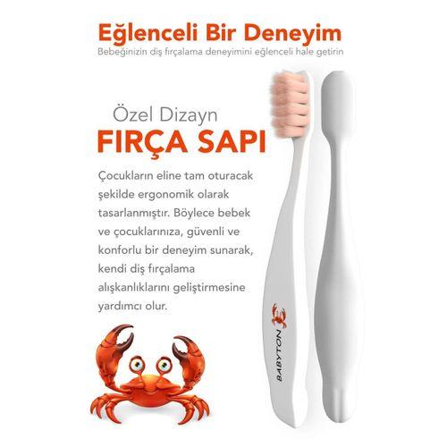 Babyton Bio Ultra Yumuşak Çocuk Diş Fırçası Yengeç