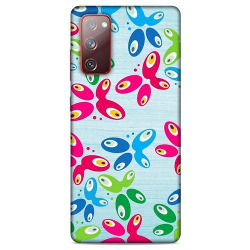 Nazarium (40) Desenli Silikon Kapak Samsung Galaxy S20 Fe Kılıf