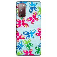 Nazarium (40) Desenli Silikon Kapak Samsung Galaxy S20 Fe Kılıf