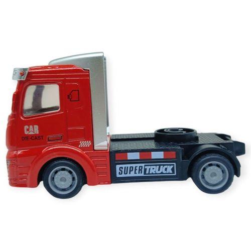 Çekbırak Metal Tır Kafası 12 cm - Kırmızı