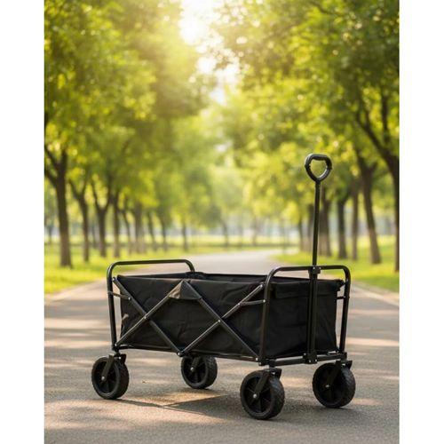 Büyük Kapasiteli Katlanır Kamp Arabası Taşınabilir Vagon