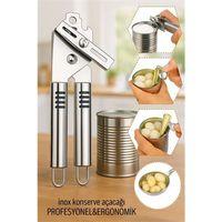 Zhltools Inox Çelik Konserve Açacağı - Ergonomik ve Profesyonel Kolay Konserve Açıcı