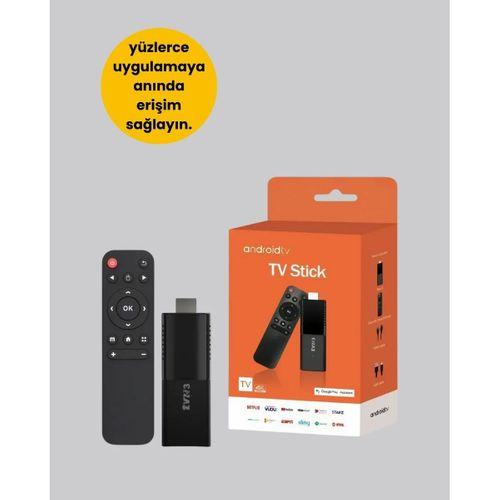 Android Tv Stick 4k Ultra Hd Görüntü Destekli