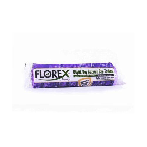25 ADET FLOREX-503 AVANTAJ LAVANTA KOKULU BÜZGÜLÜ BÜYÜK 10PCS 65X70CM ÇÖP TORBA (3748)