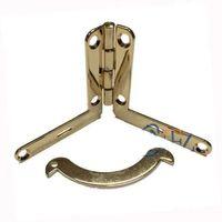 Makaslı Menteşe - 16x36x76mm, Gold, 100 Adet