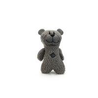 Beeztees Köpek Oyuncağı, Sesli, Ayı, Peluş, Gri, 23x15x8cm