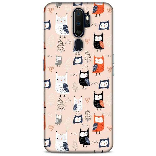 Baykuşlar (25) Desenli Silikon Kapak Telefon Kabı Oppo A5 2020 Kılıf