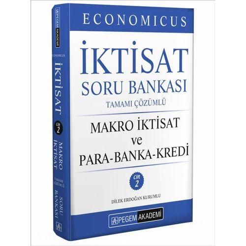 KPSS A Grubu Economicus Makro İktisat ve Para-Banka-Kredi Cilt 2 Soru Bankası Pegem Yayınları
