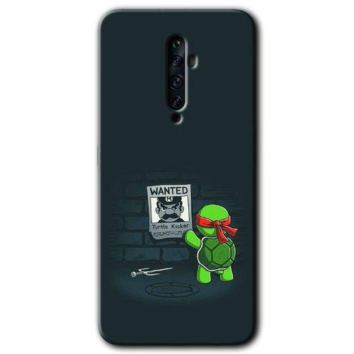 Oppo Reno 2z Kılıf HD Baskılı Desen + Hayalet Cam Yandan Görünmez