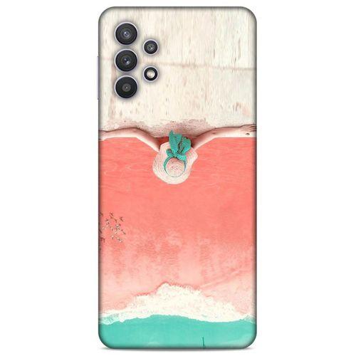 Lopard Samsung Galaxy A32 Uyumlu Kılıf Manipülasyon ☻ (20) Koruyucu Kılıf Desenli