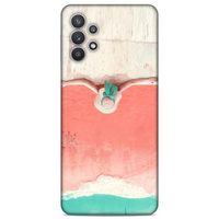 Lopard Samsung Galaxy A32 Uyumlu Kılıf Manipülasyon ☻ (20) Koruyucu Kılıf Desenli