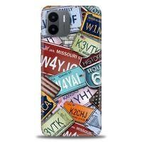 Xiaomi Redmi A1 Kılıf HD Baskılı Kılıf - W6HQF + Tam Ekran Koruyucu
