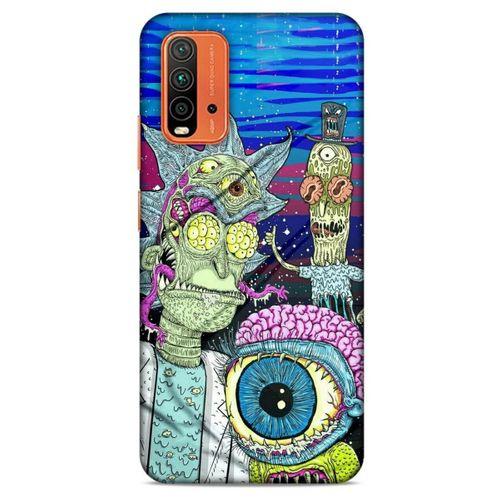 Xiaomi Redmi 9T Uyumlu Kılıf Rick And Morty (49) Ultra Silikon Kılıf Decoy Summers