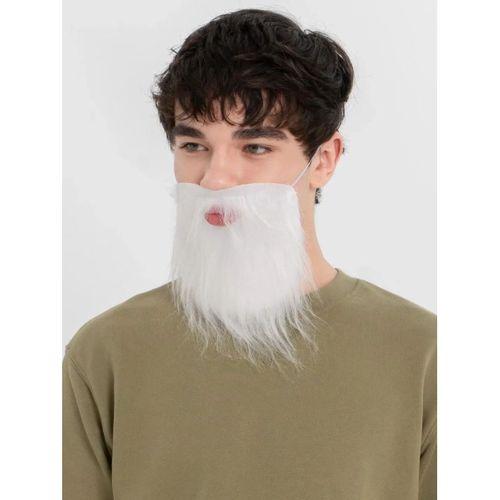 Beyaz Kırçıllı Takma Sakal Çocuk Yetişkin