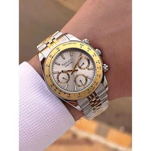 Ferrucci 2 Yıl Garantili Çelik Kordon İç Kadran Özellikleri Aktif 3 Atm Erkek Kol Saati EF.03648.6