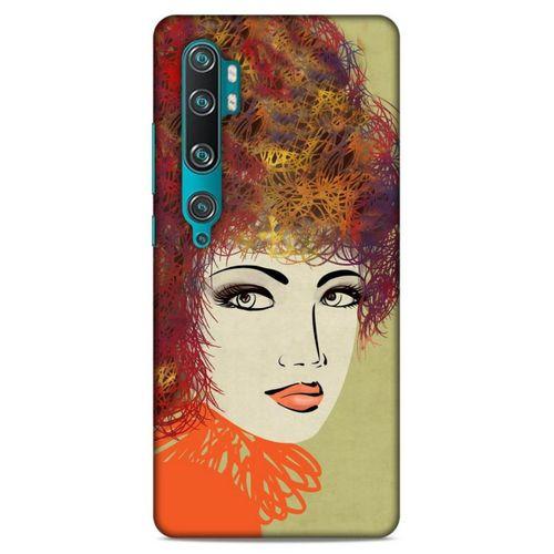 Lopard Xiaomi Mi Cc9 Pro Uyumlu Kılıf Sürreal Yüzler ♀ (32) Soft Silikon Kılıf Desenli