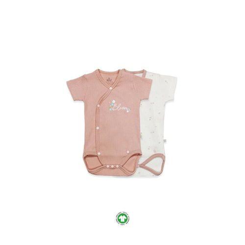 Eğitici Çocuk Bistyle Bloom Rose 2'li Yarım Kol Badi 17119 Ekru Gül Kurusu