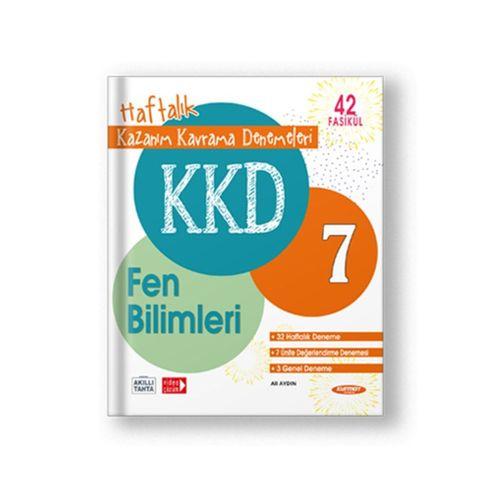 7. Sınıf Fen Bilimleri KKD Haftalık Kazanım Kavrama Denemeleri Kurmay ELT Yayınları