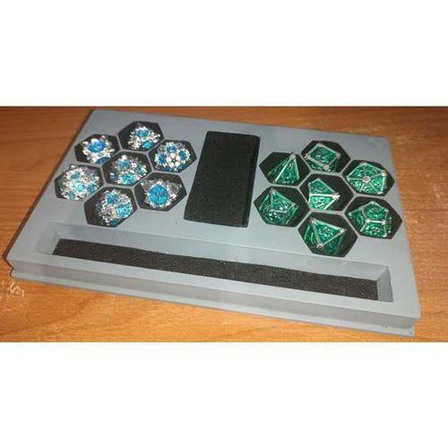 D D Magnetli Kapağa Sahip Zar Kutusu 3D Baskı (Bu ürün Sadece Plastik parçadır - Almadan Önce Soru Sorabilirsiniz)