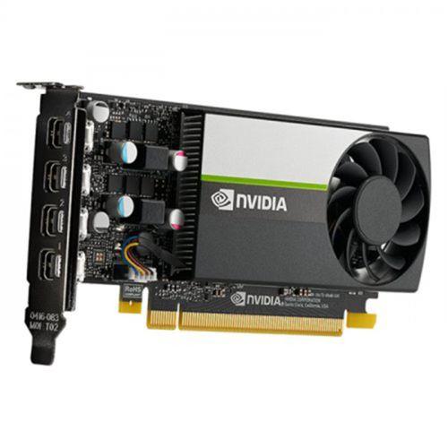 PNY QUADRO VCNT1000-4GB-SB, T1000, 4GB, DDR6, 128Bit, Tek Fan, 4xMini DP, Ekran Kartı
