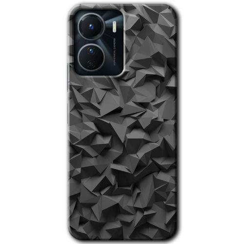 Vivo Y16 Kılıf HD Desen Baskılı Arka Kapak - Dark Broke