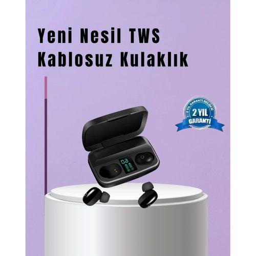 22 Kez Şarj İmkanı Sunan A10s Tws Bluetooth Stereo Kulaklık