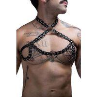 Erkek Zincirli Göğüs Harness - Brfm190