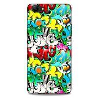 Graffitix (13) Desenli Silikon Kapak Oppo A79 Kılıf
