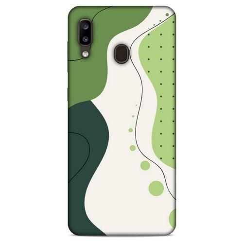 Samsung Galaxy A20 Uyumlu Kılıf Yeşil Delisi (21) Koruyucu Kapak Kuşkonmaz yeşili