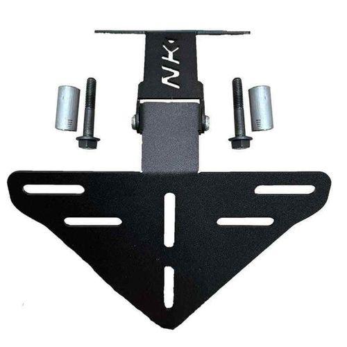 CF MOTO Cf Moto Nk 250 2023 - 2025 Uyumlu Katlanır Plakalık Siyah