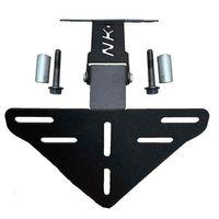 CF MOTO Cf Moto Nk 250 2023 - 2025 Uyumlu Katlanır Plakalık Siyah