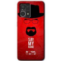 Potkal Hediye Fabrikası Oppo Reno 7 4G Kılıf HD Desen Baskılı Arka Kapak - Say My Name