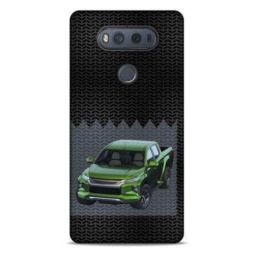 Lopard LG K61 Uyumlu Kılıf PickUpX (18) Telefon Kılıfları Fosforlu Yeşil