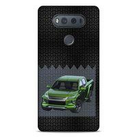 Lopard LG K61 Uyumlu Kılıf PickUpX (18) Telefon Kılıfları Fosforlu Yeşil