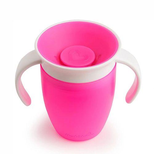 Munchkin Munchkin Mucize 360° Alıştırma Bardağı 6 Ay+ 207ml Pembe