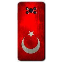 MRCİLETİSİM Poco x3 Pro Kılıf HD Desen Baskılı Arka Kapak + Temperli Cam - Albayrak