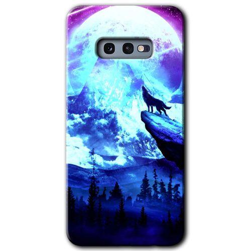 Samsung Galaxy S10e Kılıf HD Desen Baskılı Arka Kapak - Mega Kurt