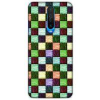 Xiaomi Redmi K30 5G Kılıf Patchwork (6) Silikon Kılıf Su Yeşili