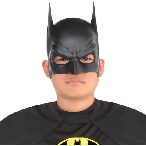 Eğitici Oyuncak Siyah Renk Çocuk Boy Arkadan Lastikli Batman Maskesi A Kalite  20x14 cm