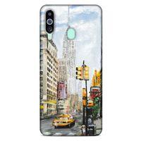 Cityx (3) Samsung Galaxy M40 Kılıf Silikon Kapak Desenli