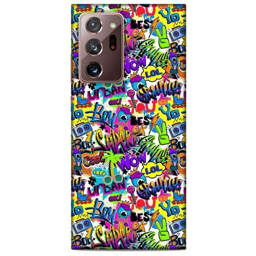 Graffitix (22) Desenli Silikon Kapak Samsung Galaxy Note 20 Ultra Kılıf