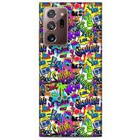 Graffitix (22) Desenli Silikon Kapak Samsung Galaxy Note 20 Ultra Kılıf