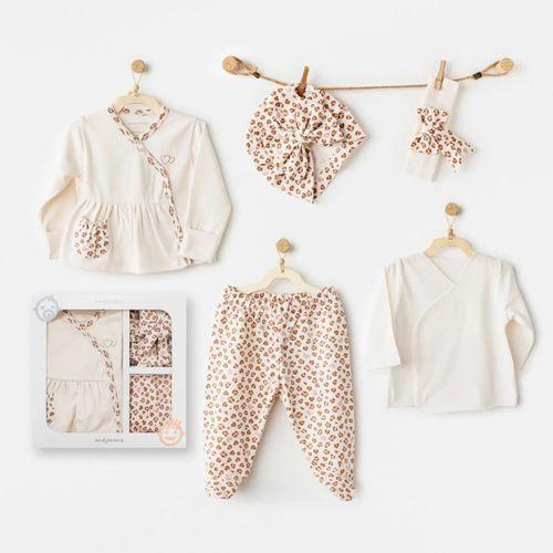 Little Leopard 5'li Hastane Çıkışı Ekru