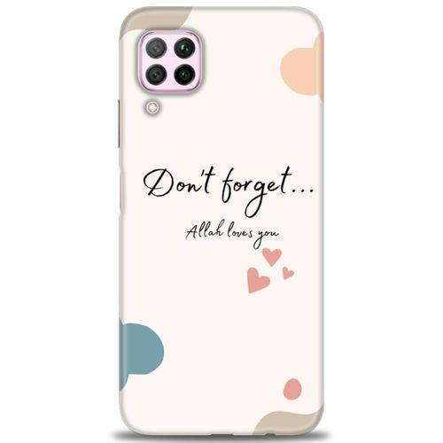 Huawei P40 Lite Kılıf HD Baskılı Kılıf - Fragile + Tam Ekran Koruyucu