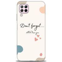 Huawei P40 Lite Kılıf HD Baskılı Kılıf - Fragile + Tam Ekran Koruyucu